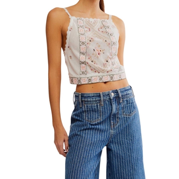 Free People Garden Party Apron Back Top - Picture 6 of 6